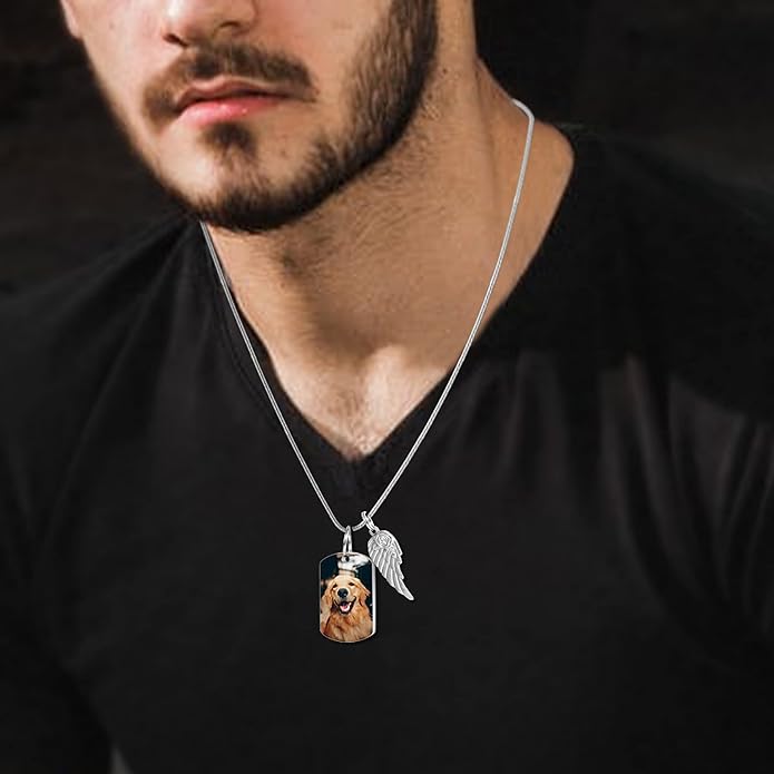 Farfume Personalized Pet Urn Necklace