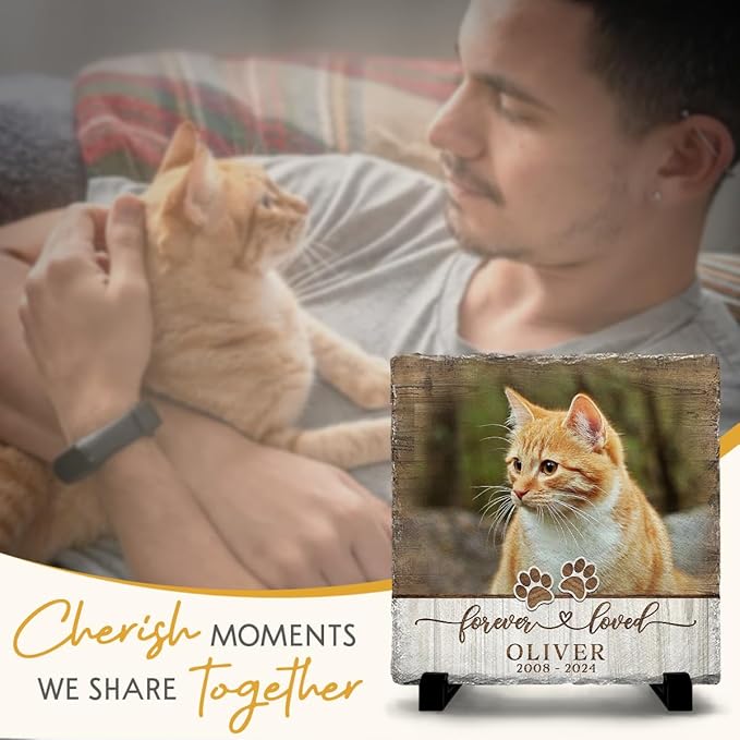 Custom Memorial Stones for Cat