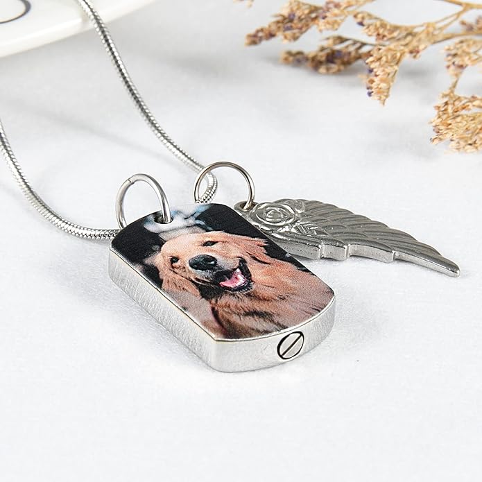 Farfume Personalized Pet Urn Necklace