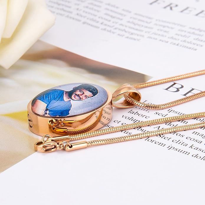 Farfume Personalized Pet Urn Necklace