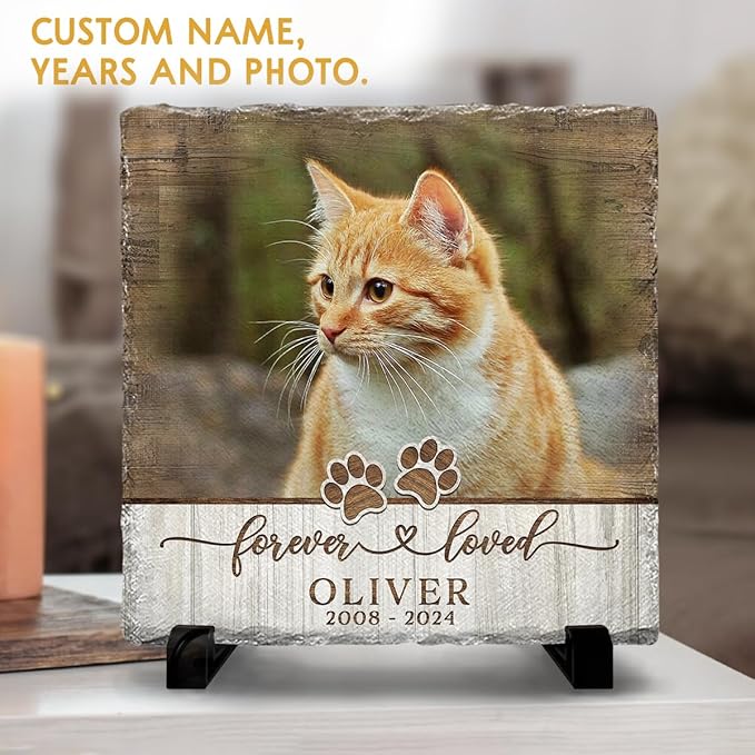 Custom Memorial Stones for Cat