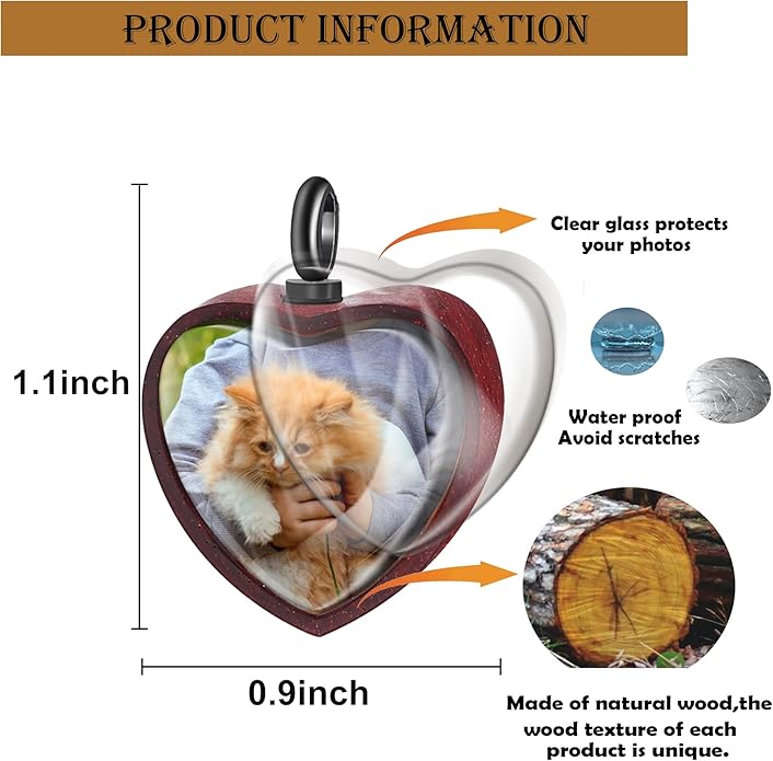 Farfume Personalized Pet Urn Necklace