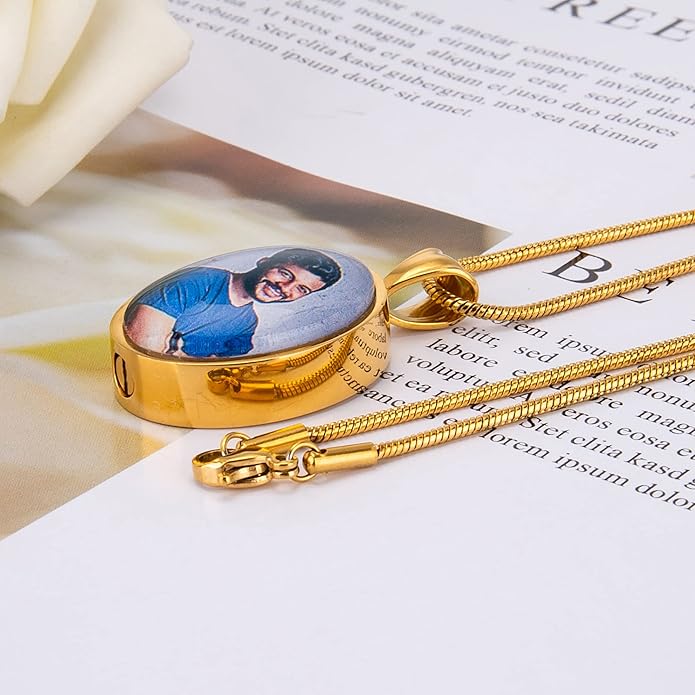 Farfume Personalized Pet Urn Necklace