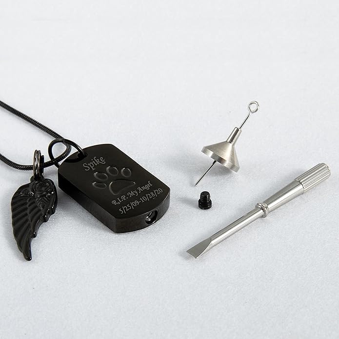 Farfume Personalized Pet Urn Necklace