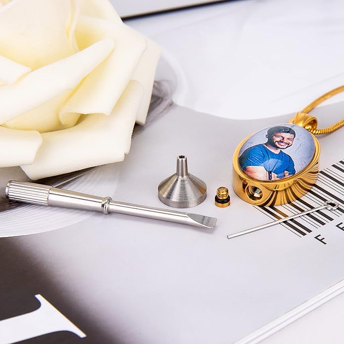 Farfume Personalized Pet Urn Necklace