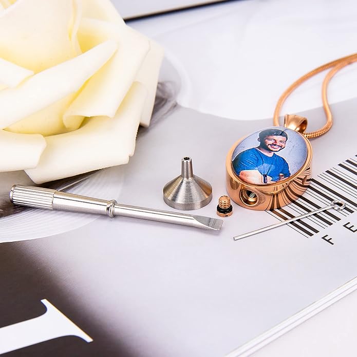 Farfume Personalized Pet Urn Necklace