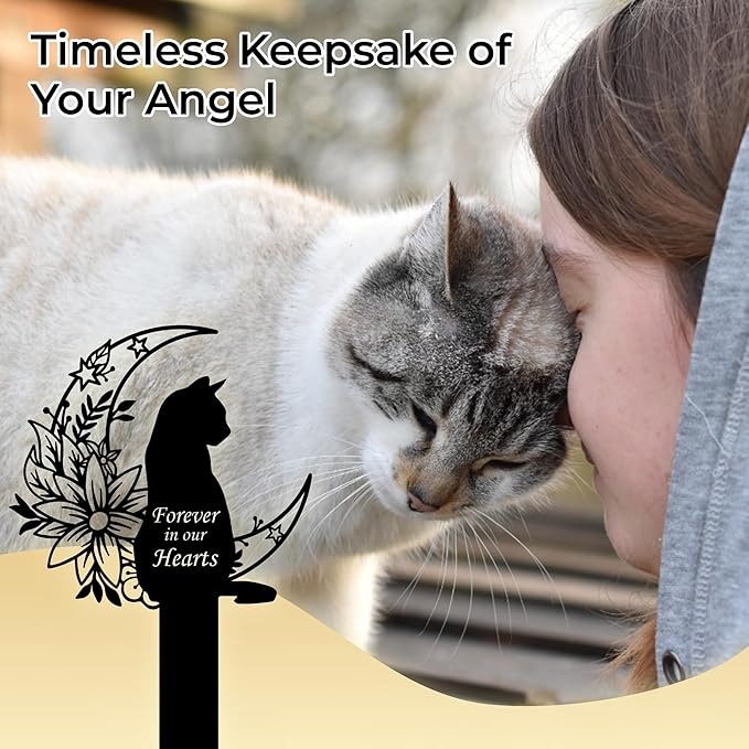 Cat Grave Marker Outdoor Memorial