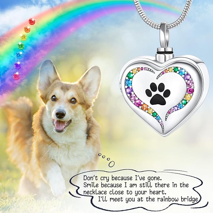 Farfume Personalized Pet Urn Necklace