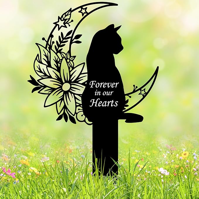 Cat Grave Marker Outdoor Memorial