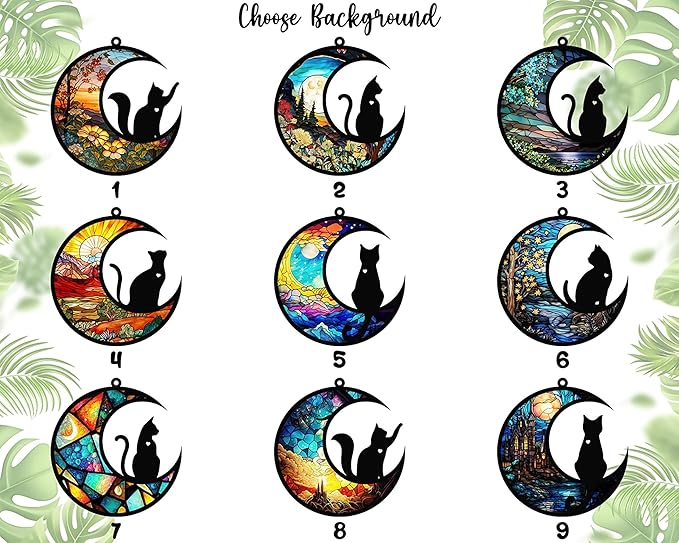 Cat Memorial Suncatcher