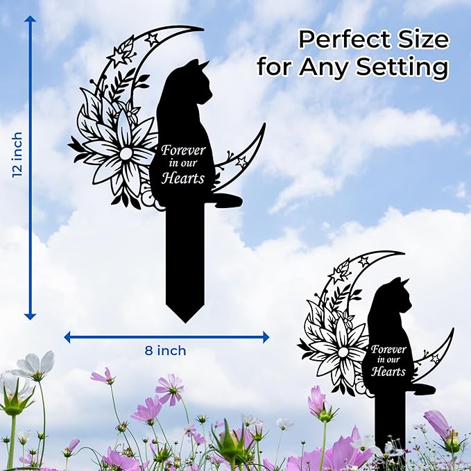 Cat Grave Marker Outdoor Memorial