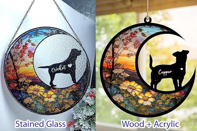 Cat Memorial Suncatcher