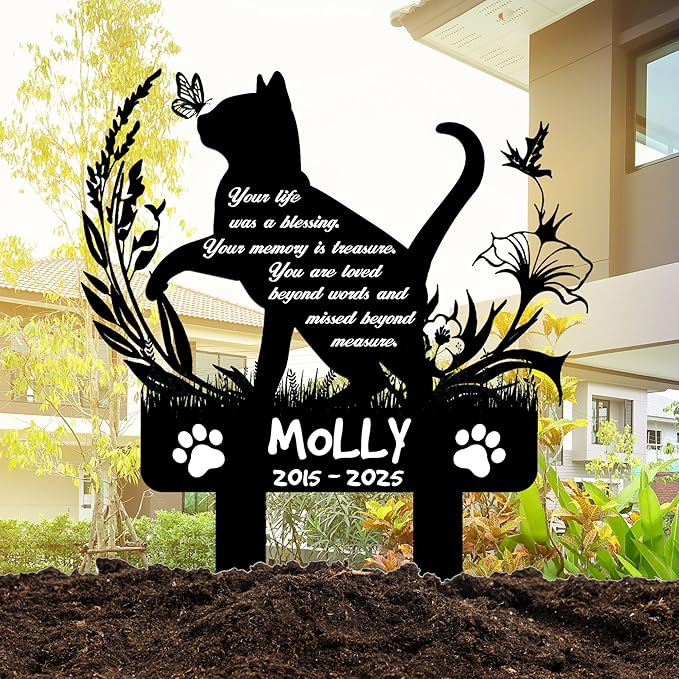 Custom Pet Grave Markers