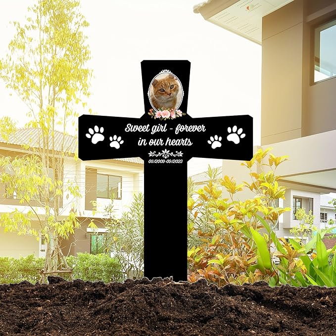 Custom Pet Grave Markers